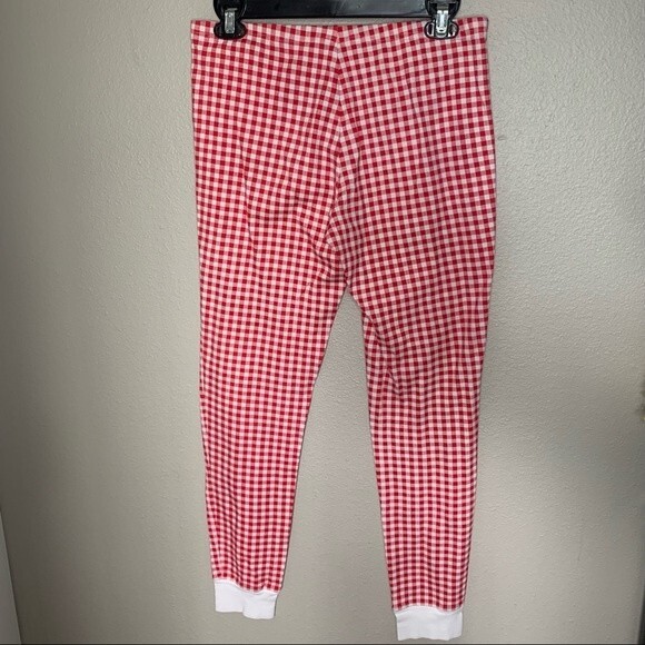 Vineyard Vines red plaid checkered cotton pajama pants women’s size XS - Picture 2 of 3